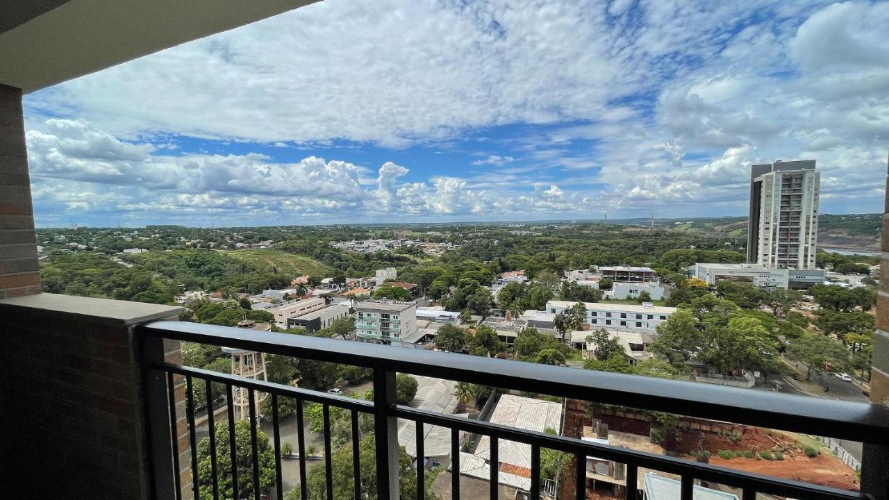 Apartamento Lindíssimo apt no último andar no CENTRO de FOZ com vista INCRÍVEL Foz do Iguaçu Exterior foto